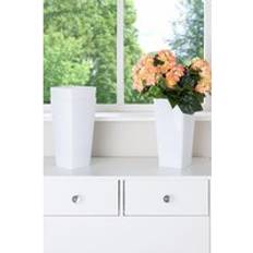 Wham Studio Set of 3 16cm Tall Square Planter Plant Pots