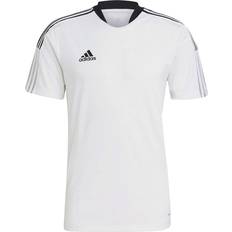 Vêtements de supporter Adidas Tiro 21 Trainingstrikot white Weiß