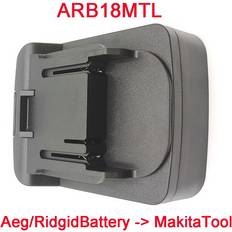Makita adapter til makita 18v verktøy til dewalt bosch aeg ridgid devon worx milwaukee svart dekker bærer-kabel stanley li-ion batteri