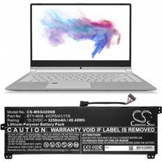 Computer Spare Parts Cameron Sino Battery for msi ps42 modern 8rc ms-14b1 ms-14b3 mechrevo 8550u s1