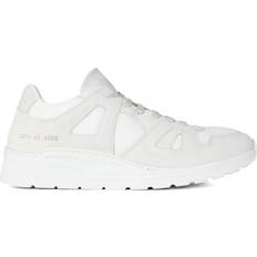 Common Projects Sko Common Projects Hvite Cross Trainer Sneakers Logo White