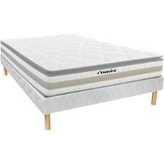 140cm Matelas à Ressorts Ysmée 140 Taschenfederkernmatratze