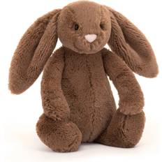 Jellycat Kanin Bashful brun muskatnød 18cm