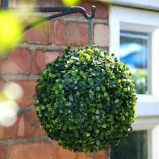 MantraRaj 27cm Solar Powered Topiary Ball Flower Lights Garden