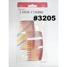 Annie Side Hair Combs 2 Pk Clear