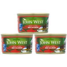 Canned Food John West wild pacific red salmon pure fresh seafood