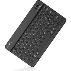 Fintie Wireless Keyboard Compatible with iOS & Android System, 10 USB with iPad/Samsung/Lenovo/Huawei, QWERTY