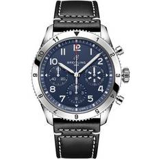 Breitling Watches Breitling Classic AVI Chronograph 42 Tribute to Vought F4U Corsair Leather