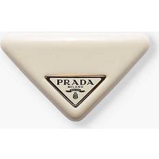Hair Products Prada Neutral Triangle Brand-plaque Acrylic Hair Clip 1