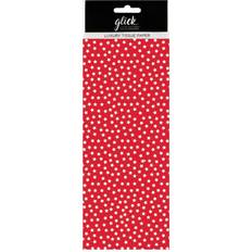 Red Gift Wrapping Papers Glick Red Stars Tissue