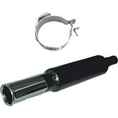 Exhaust Systems The Urban Company Cherry Bomb Universal Performance Exhaust In Black Fits Renault UNI Bracket