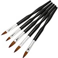 Nail Art Brushes & Dotting Tools Sonew Nail borstar 5 Set professionella nagelsalonger Nail Brush