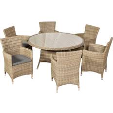 Roseland Furniture Wentworth Outdoor 6 Patio Dining Set