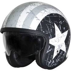 Origine Spirit Rebel Star Open Face Helmet Black