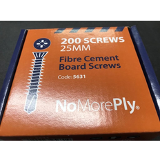 No more ply cement 25mm nomoreply screws box 200