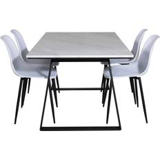 Bordgrupper Venture Home Estelle Spisebordssæt 140 cm Rektangulær Bordgruppe