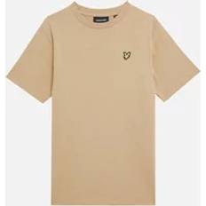 Lyle & Scott And Kids Plain T-Shirt Tan 15/16 y