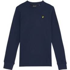 Lyle & Scott 164 T-shirts Barnkläder Lyle & Scott Plain Ls T-Shirt Marinblå