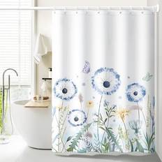 LLSCL fabric shower curtain liner