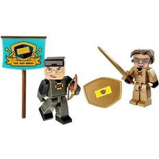 Minecraft Action Figure Jazwares Tube Heroes Sky Hero 2-Pack 3" Action Figure