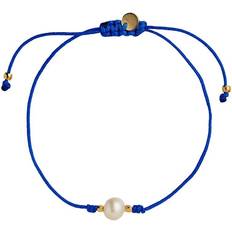 Stine A Petit Pearl Berrie Bracelet Electric Blue Ribbon