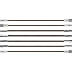 Brown Fireplace Accessories Chromex, 21ft. Fiberglass Chimney Brush Rods, 7-Pack, Model# ADX1-1024