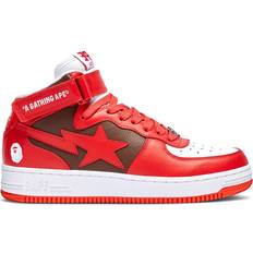 Bapesta Bape Bapesta Mid #2 'Red' Red Men's