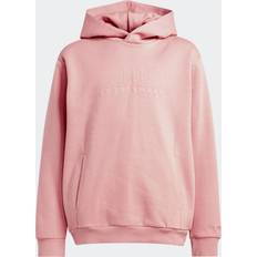 Genbrugsmaterialer Hoodies adidas Hættetrøje J Szn Gfx Hd - Rosa
