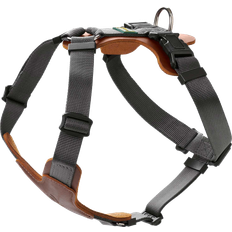 Hunter Dog Harness Mixed Aalborg Cognac M-L Chest