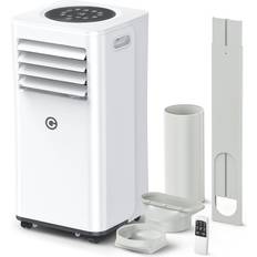 Air Conditioning Unit Portable Air Conditioner 9000 BTU 4-in-1 Dehumidifier, Cooling Fan with 2 Speeds, Digital Display