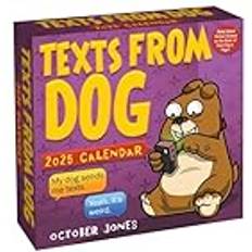 FSC (The Forest Stewardship Council) Calendars Andrews McMeel Publishing Texts From Dog Desk Calendar 2025