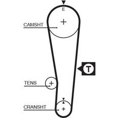 Gates Timing Belt PowerGrip® 5382XS 5382XS