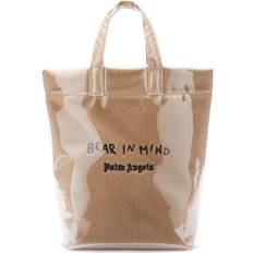 Naturale - Uomo Borse Palm Angels Bear In Mind tote bag men Polyester/Polyurethane/Cotton One Size Brown