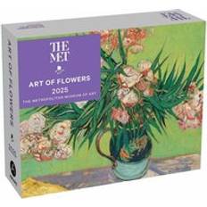 Natural Office Supplies The Met, Art of Flowers Desk Calendar 2025