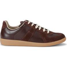 Maison Margiela Leather Replica Sneakers brown