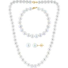 Effy Jewelry Sets Effy Women's 3-Piece 14K Yellow Gold & 7-8MM Freshwater Pearl Jewelry Set one-size