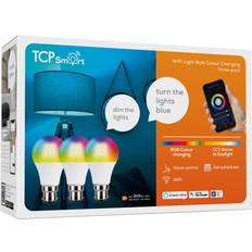 TCP TCP Smart LED RGB CCT Classic Bulb 3 Pack Light bulb 6cm diameter x 11.1cm