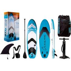 Cheap SUP Sets Summit Oceana 10ft Inflatable Paddle Board Kit