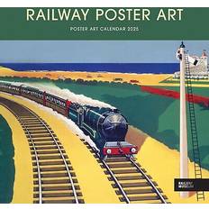 Carousel Calendars National Railway Poster Art Wall Calendar 2025