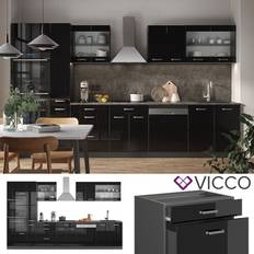 Armarios VICCO Mueble Cocina R-Line 350 cm Armario de Pared