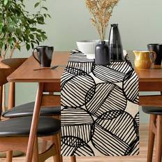 Shein pc Minimalist Geometric Abstract Circle Tablecloth Multicolour (160x33cm)