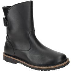 Birkenstock Unisex Boots Birkenstock Women's Uppsala Boots Black Leather 38.0 38.0 M