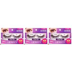 Cosmetics Kiss Bl i envy so wispy 10 lashes three pack Black Standard