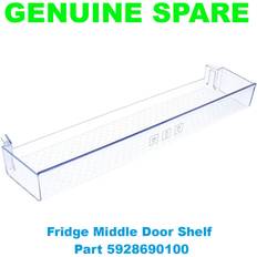 Beko Fridge freezer upper middle door shelf drcse287k20xp rcse300k20s