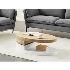 MDF Tables Basses Avec Plateau Pivotant MDF Table Basse