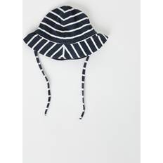 6-9M Bucket Hats Children's Clothing Polarn O. Pyret Trikå Solhatt Randig