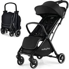 Strollers Costway portable baby stroller one-hand