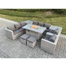 Seat Cushion Outdoor Lounge Sets Fimous Light Pit Garden Outdoor Lounge Set