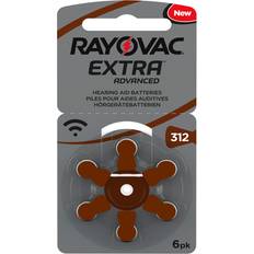 Health Rayovac Hearing Aid Battery, Size 312 60 Batteries