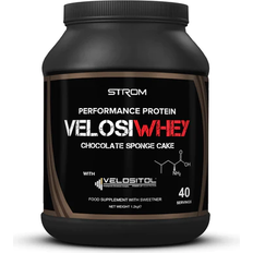 Strom Sports Velosiwhey 40 Servings Chocolate Cake Protein Blend Powder